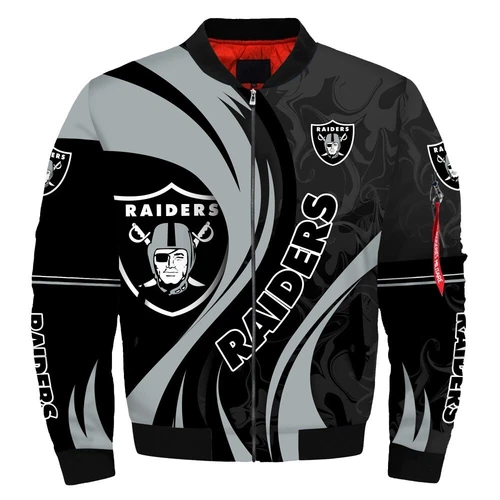 Las Vegas Raiders Men's Bomber Jacket