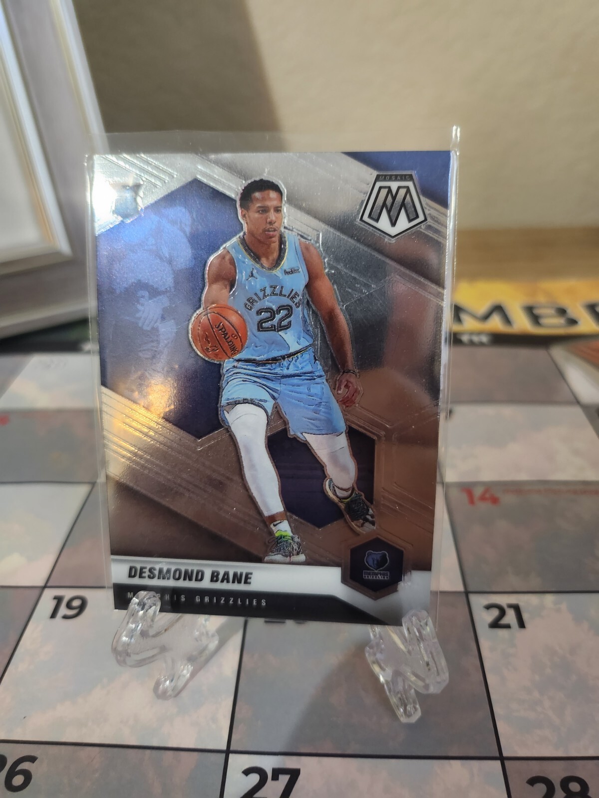 2020-21 Panini Mosaic - Rookie Silver Prizm #211 Desmond Bane (RC)