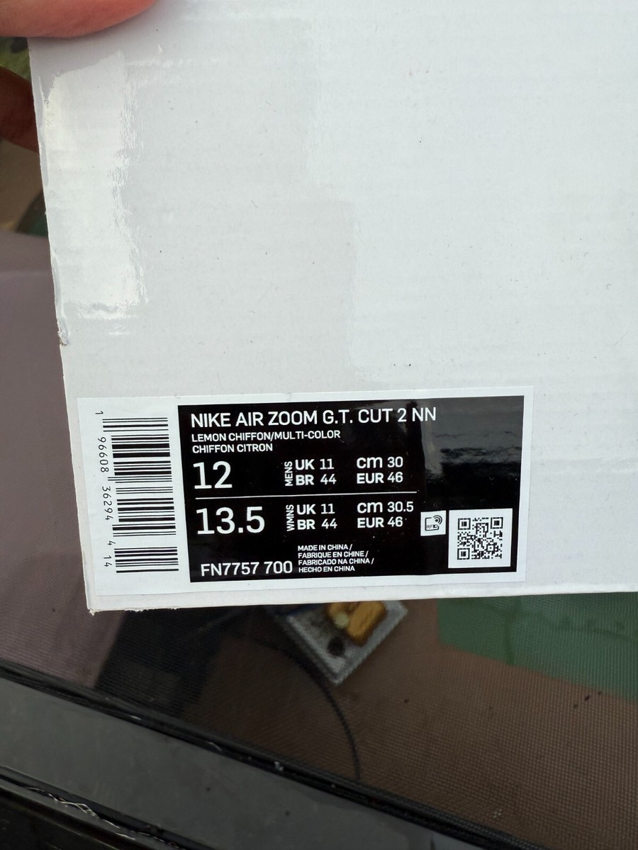 New Nike Air Zoom GT Cut 2 'EYBL Nationals' Size 12 (FN7757-700
