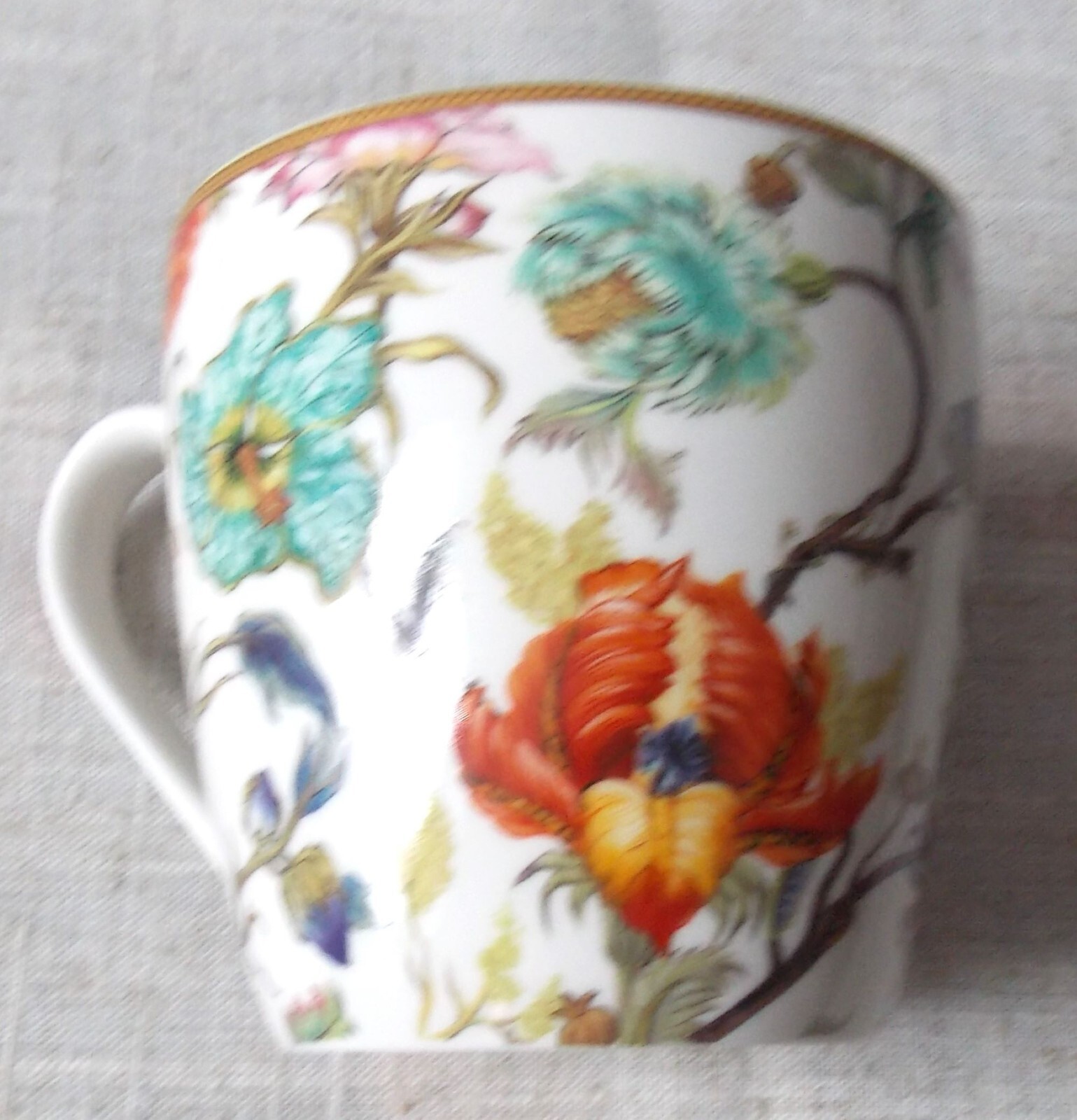 Grande tasse à thé en céramique anthracite Anthina par Leonardo