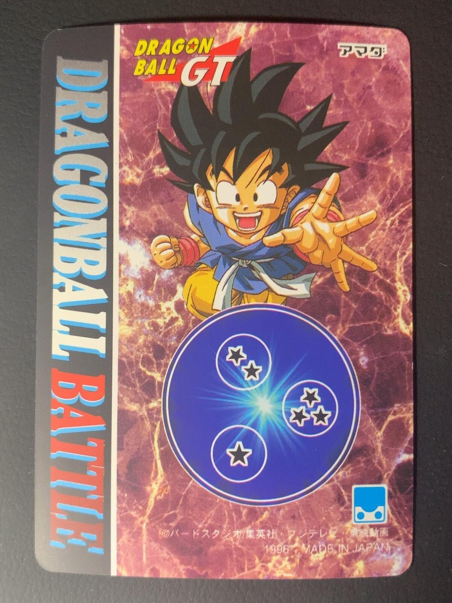 Mr. Satan 27 Dragon Ball GT Card Amada 1996 Japanese | eBay
