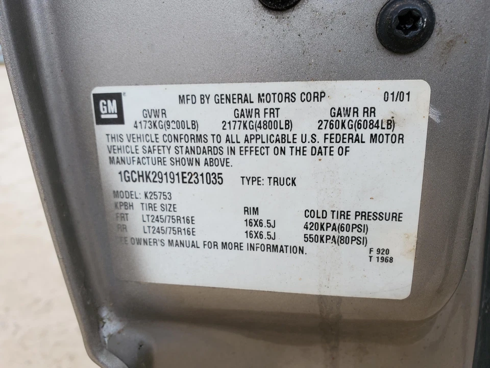 Radiador (6,6 L Duramax diésel)(AT) 2001-2005 Chevy/GMC 2500 3500 Foto 4 de 4