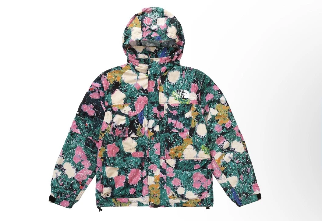 Veste de trekking couverte Supreme The North Face fleurs taille grande
