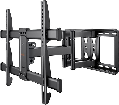 Perlegear TV Wandhalterung Schwenkbar Neigbar Für 37-84 Zoll Flach & Curved Fern