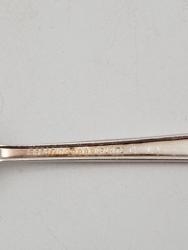 Oneida Prestige Bordeaux Silverplate 12 Spoons Silver Plated Grapes Vtg Teaspoon - Picture 11 of 12