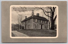 Lexington Massachusetts~Munroe Tavern~Percy Hospital~Textured Border~c1910 PC