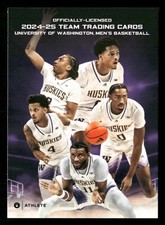 2024-25 Onit University of Washington Men's Basketball Pick Your Player Huskies