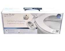 Luxe Bidet W85 Fresh Water Dual-Nozzle Self-Cleaning Non-Electric Pearl Grey