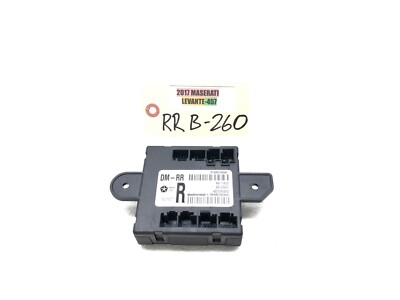 2017-2020 MASERATI LEVANTE RIGHT PASSENGER REAR DOOR CONTROL MODULE OEM