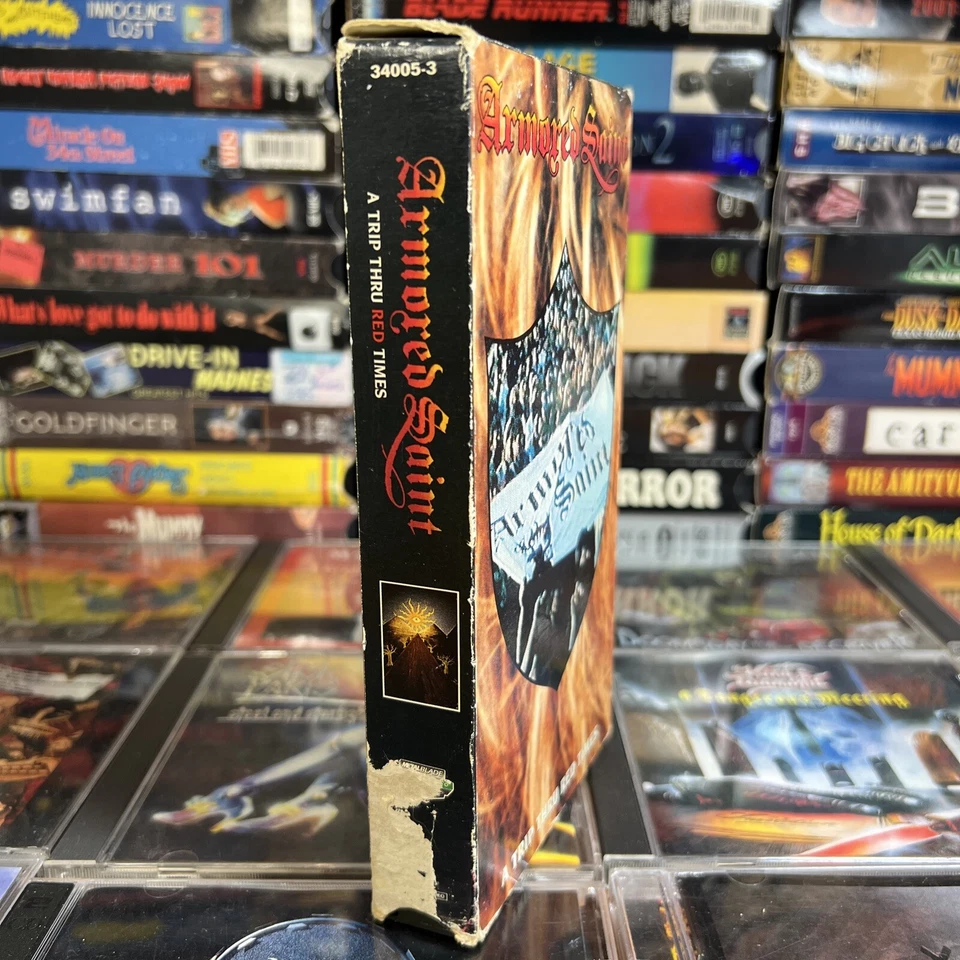 Armored Saint - A Trip Thru Red Times 1991 VHS Tested John Bush Metal Blade - Image 2 of 4