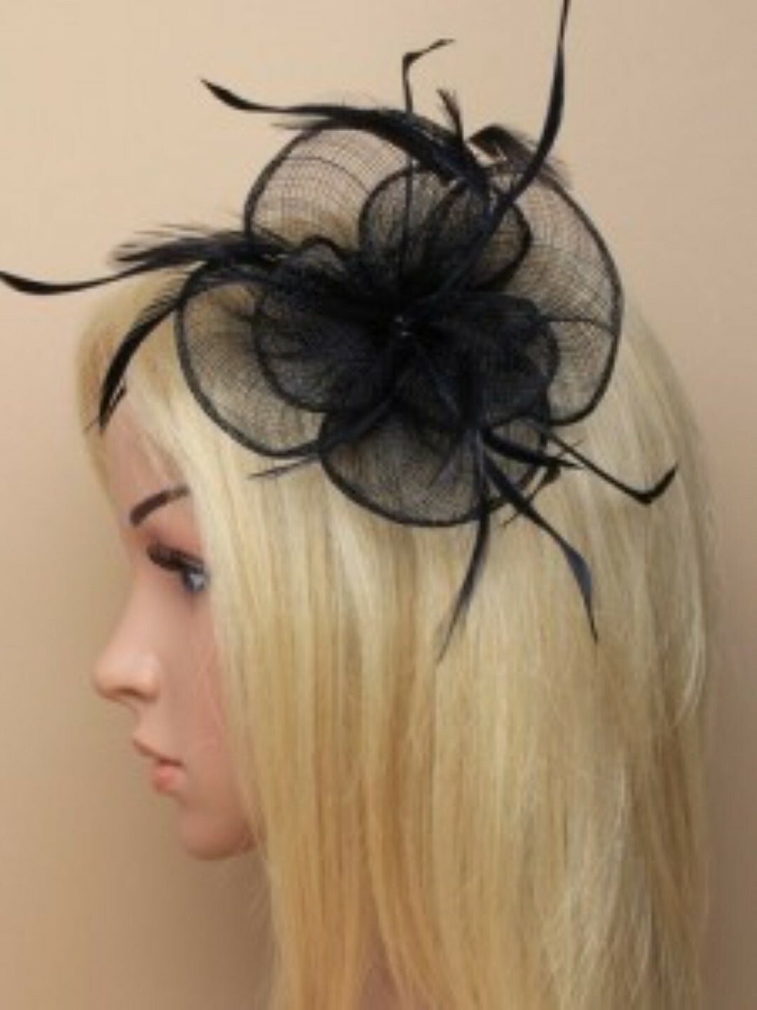Купить Black Fascinator, Hatinator 