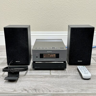 Sony CMT-BX1 Micro Hi-Fi System AM/FM, CD Player, AUX-in/out W