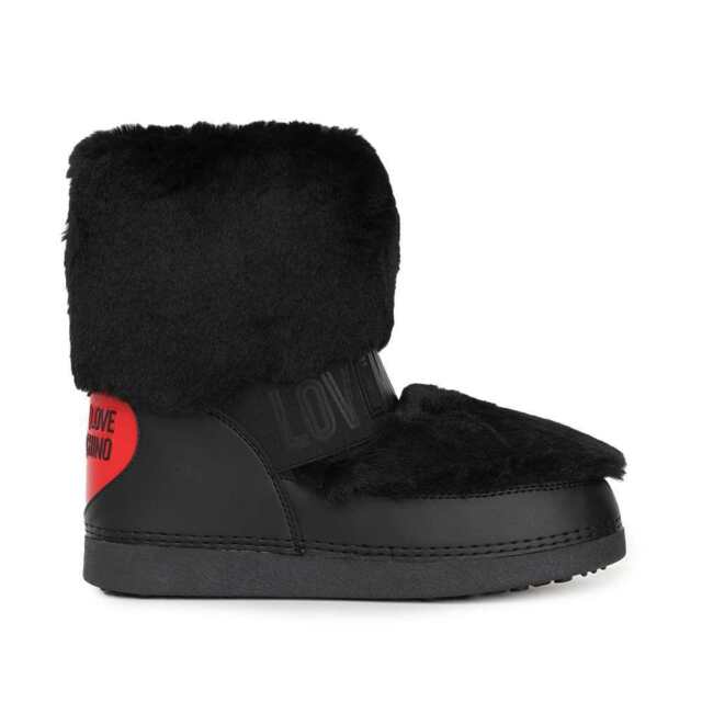 Mode LOVE MOSCHINO SKIBOOT20 Stiefel Schnee Frau Schwarz 35-36 - Mode LOVE MOSCHINO SKIBOOT20 Stiefel Schnee Frau Schwarz 35-36 -