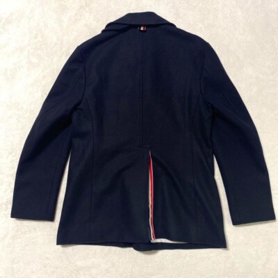 ✨希少✨THOM BROWNE Pコート　サイズ1 ネイビー Rare Thom Browne P Coat Size 1 Navy w/Tag | eBay