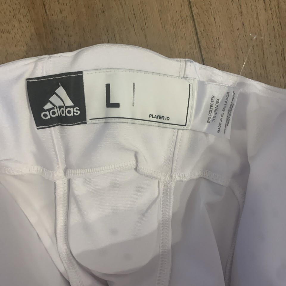 New Adidas Climalite Football White Padded Pants Mens Large eBay