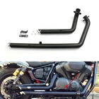 Shortshots Staggered Exhaust Pipes Kit For Yamaha Star Bolt XV950 XVS950 2010-24
