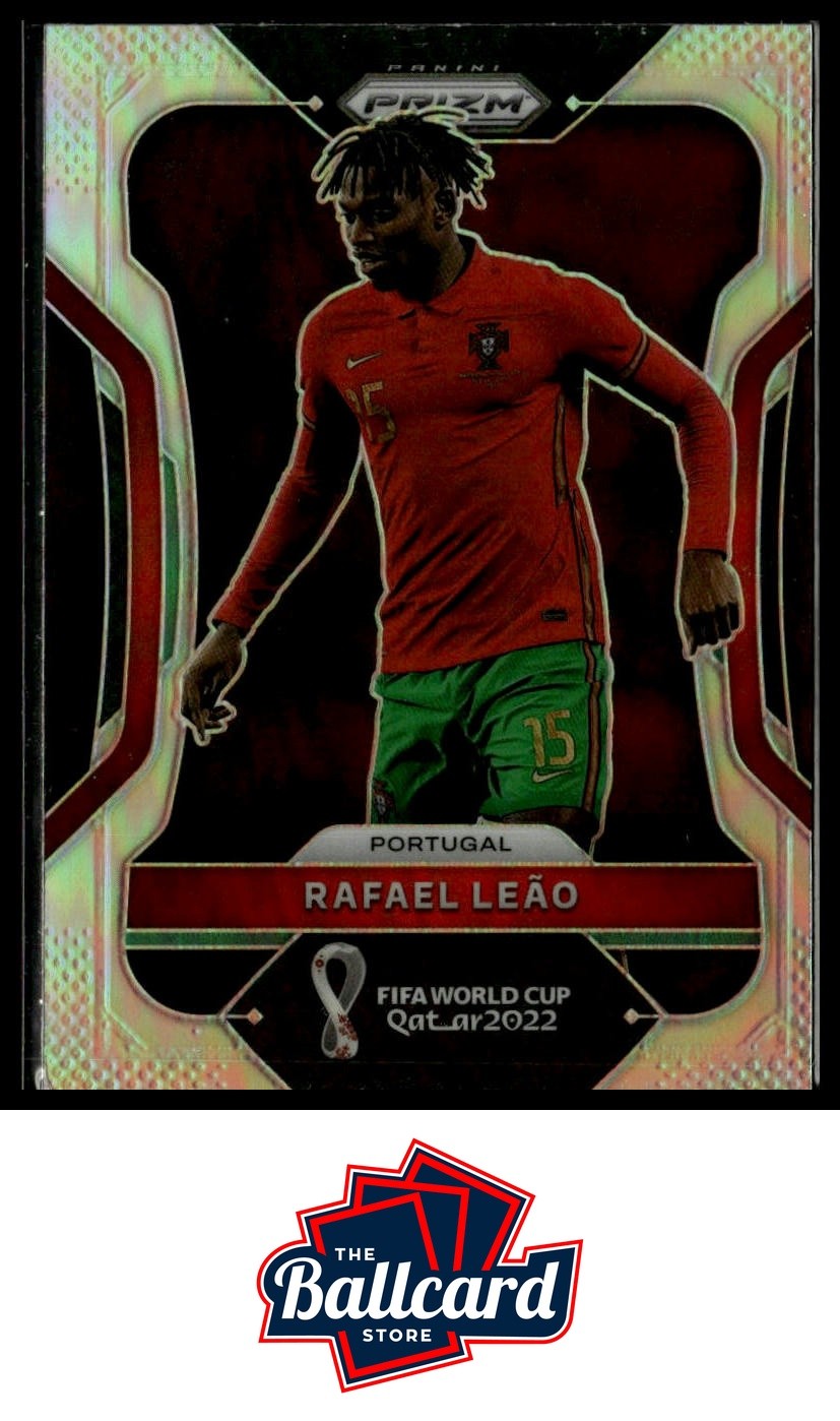 2022 Panini Prizm FIFA World Cup Qatar #181 Rafael Leao Silver Prizm