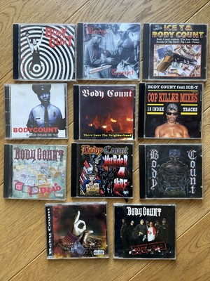 Body Count Ice T CD Sammlung Cop Killer  Mixes Live Tracks