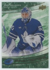 2022-23 UD Ice Erik Kallgren 218 Ice Premieres Green /599 RC