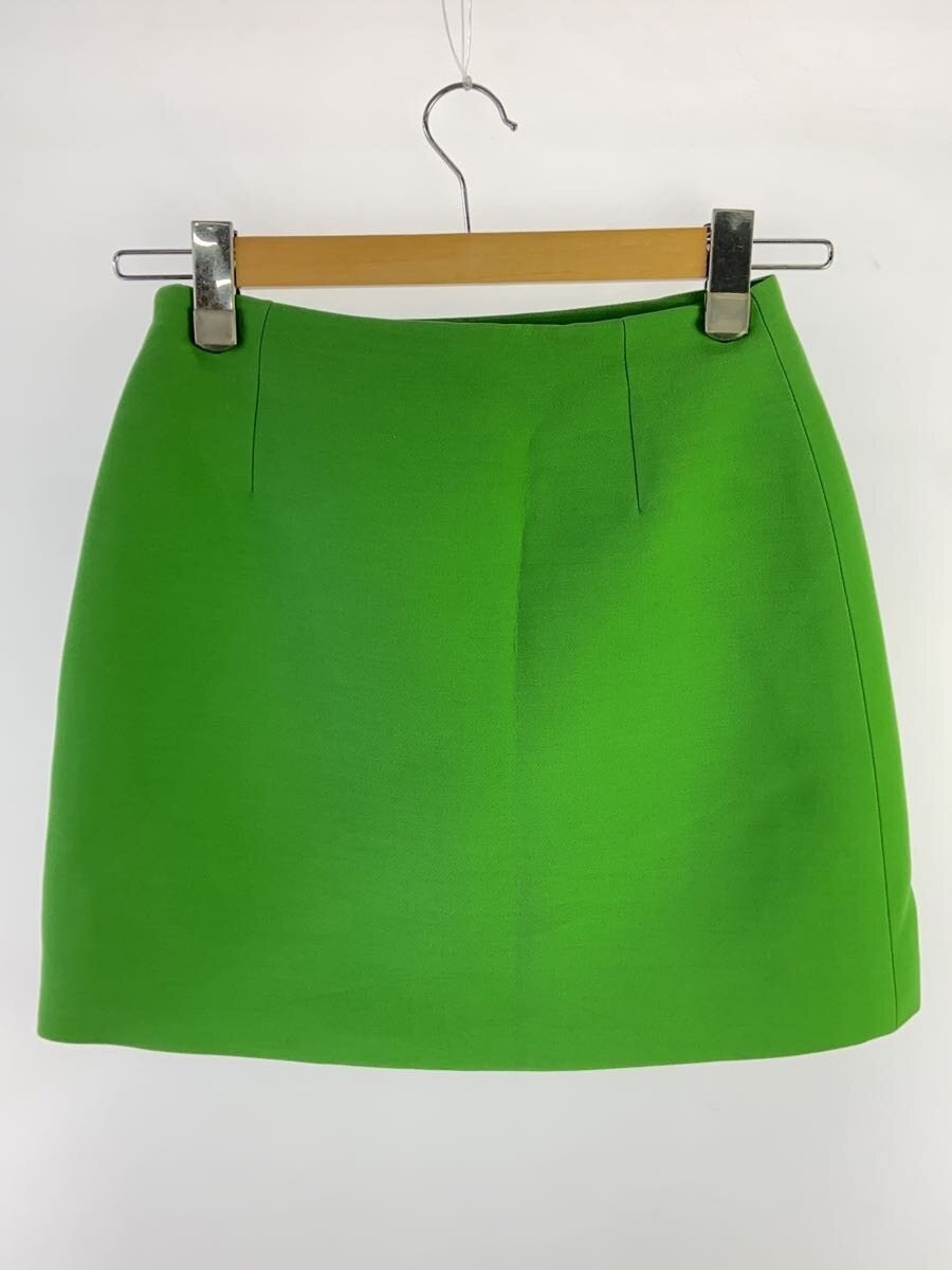 Christian Dior Skirt, Size 34, Wool, Green thumbnail 2