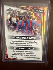 Wilfried Zaha Trading Cards for sale | eBay