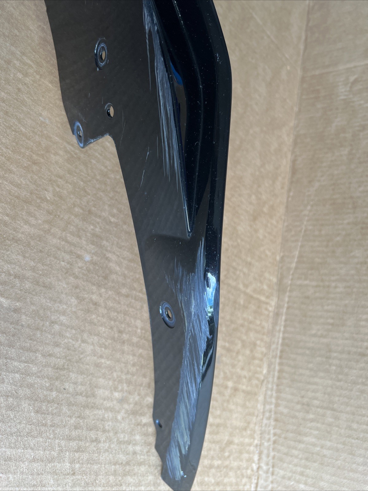 OEM AUDI R8  FRONT BUMPER LEFT SPOILER 4S0807513