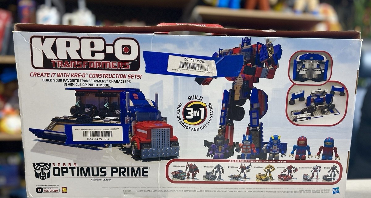 Hasbro Kre-o Transformers Optimus Prime Action Figure for sale