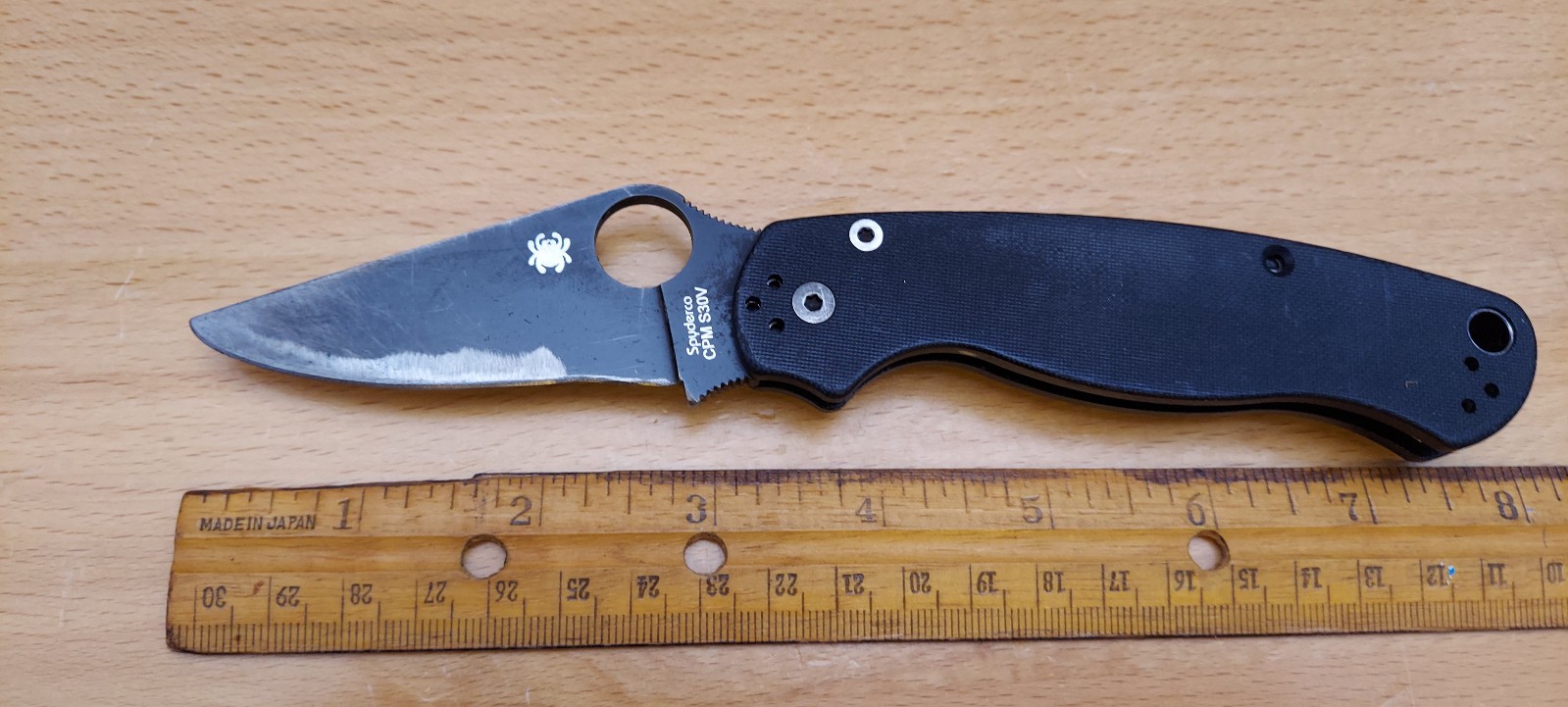Spyderco Black Paramilitary 2 (Parts Knife)