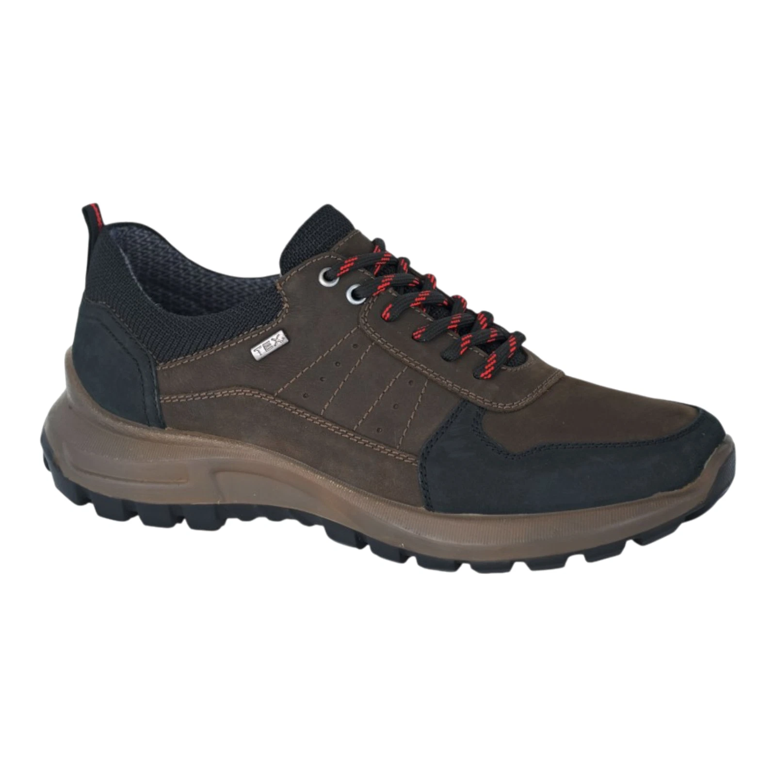 Aztrek Mens Waterproof Leather Trail Shoe Comfortable Lace Walking Trainer Size