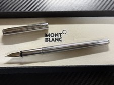 Penna stilografica Montblanc Noblesse Silver Ebanite Feed EF ottime condizioni