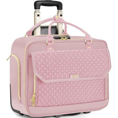 Rolling Laptop Bag Women, Rolling Briefcase for Women for Work