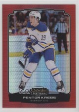 2022-23 O-Pee-Chee Platinum Red Prism 42/199 Peyton Krebs #50 q2c