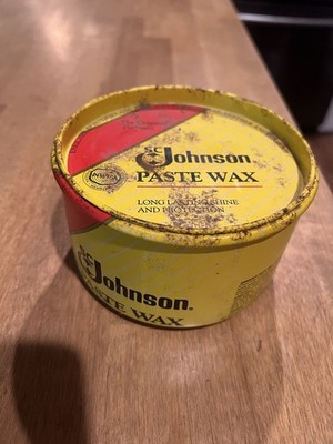 Nearly Full Discontinued Johnson Paste Wax