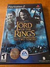 The Lord of the Rings The Two Towers (PlayStation 2, PS2) CIB Complete w/ Manual