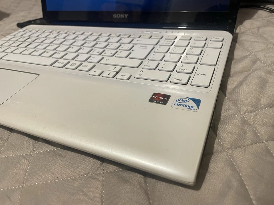 Sony Vaio SVE151G17M funzionante completo Foto REALI - Immagine 2 di 4