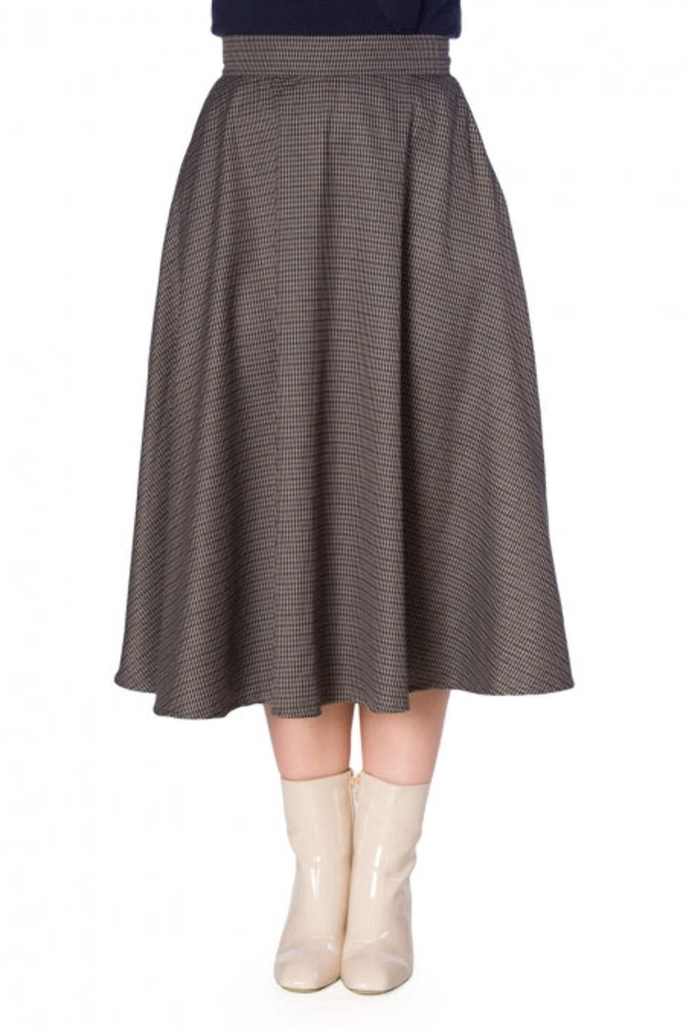 Banned Apparel - Cute Check Mate Skirt