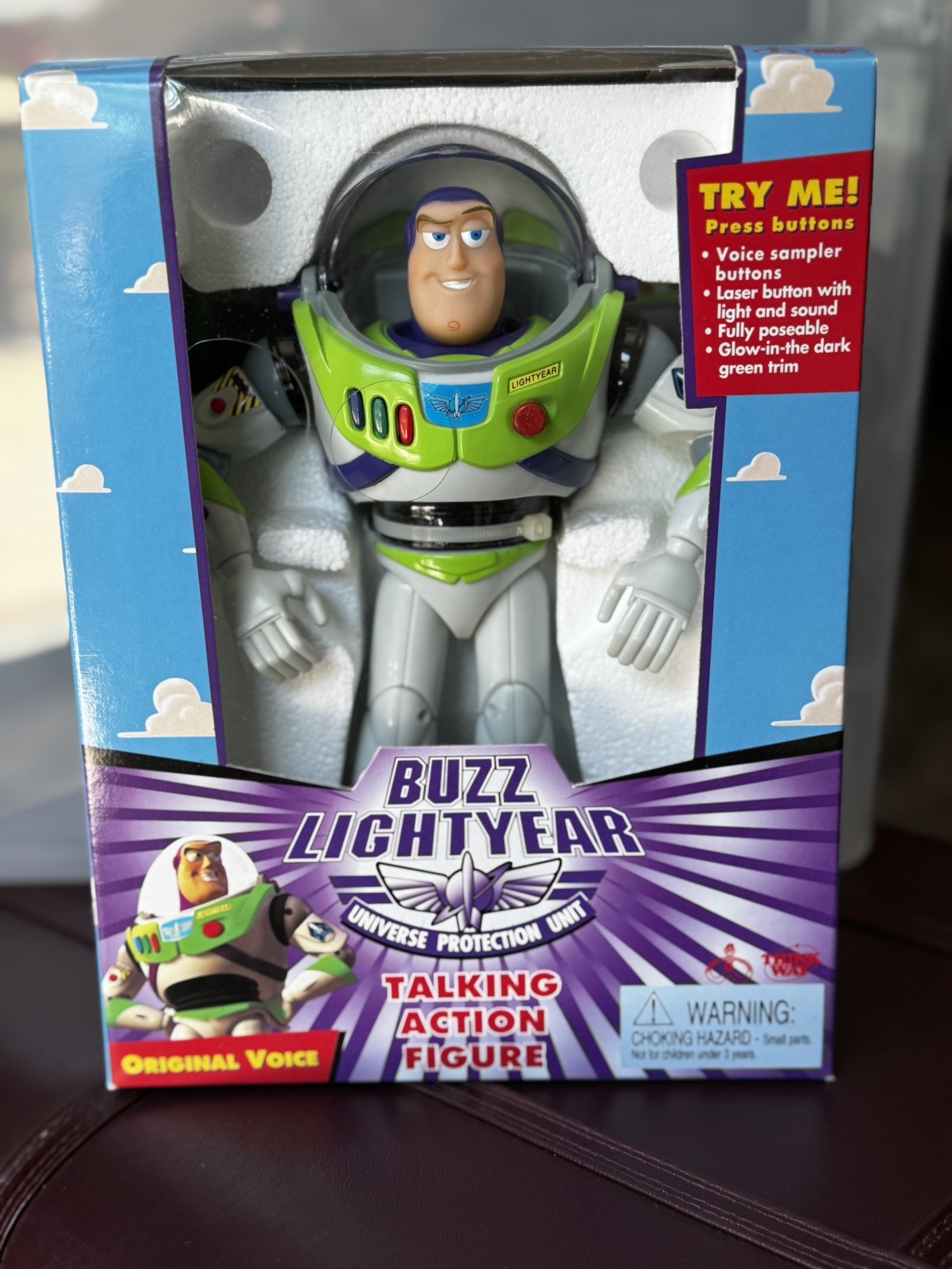 1995 Toy Story Buzz Lightyear Ultimate Talking Action Figure 1st Run Edition Vtg