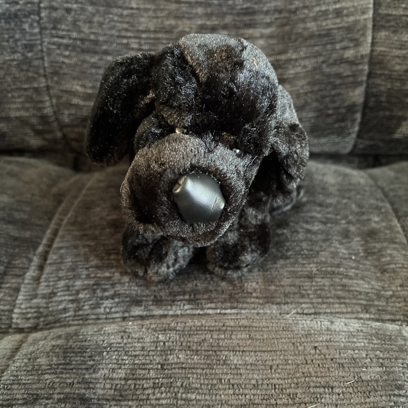 Ganz Webkinz Black Lab Puppy Dog Plush Toy No Code