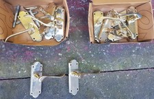 Bertelli brass door handles x12