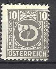 Abart Ank.703 Posthorn stark verz&auml;hnt postfrisch