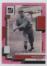 2022 Panini Donruss Variation Holo Pink Babe Ruth (Throwing) #229 HOF 11yg