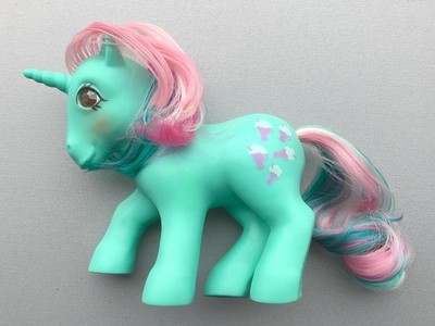 Vintage Hasbro 1980er 80s G1 MLP My Little Pony Twinkle Eyed FIZZY Toy (C)