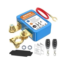 Kill Switch for Car, 12V/24V 250A Remote Battery Disconnect Switch ... Fast Ship