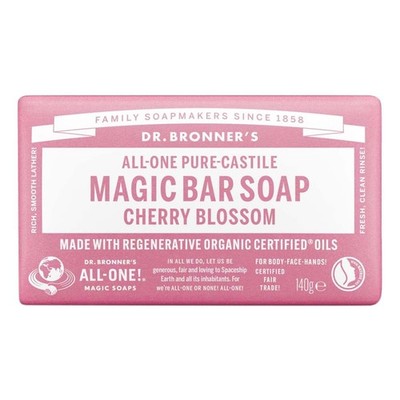 Kirschblüte - Stückseife All-One Magic Bar Soap 140g | DR. BRONNER'S 