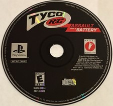 Tyco R/C: Assault With a Battery (PlayStation, PS1) DISC ONLY, NO TRACKING M4368