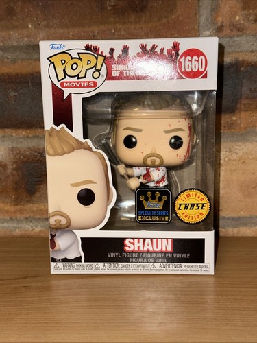 Funko Pop! Shaun Of The Dead – Bloody Shaun Specialty Series Chase Limited Edition (con Custodia Protettiva)