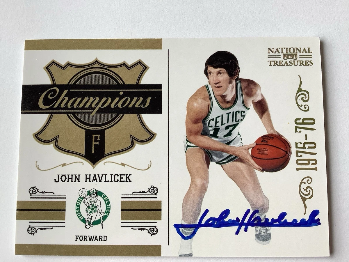 John Havlicek Basketball Autographed Sports Trading Cards 