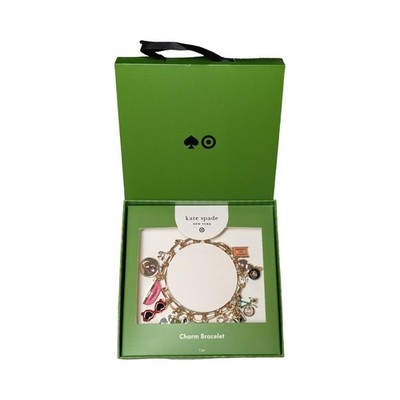  B2 Kate Spade New York x Target Mixed Novelty Chunky Charm Bracelet Gold NWT