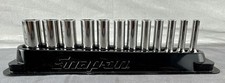 Snap-on STMM 5 - 15mm 1/4'' Drive 12Piece 6 Point Metric Socket Set USA