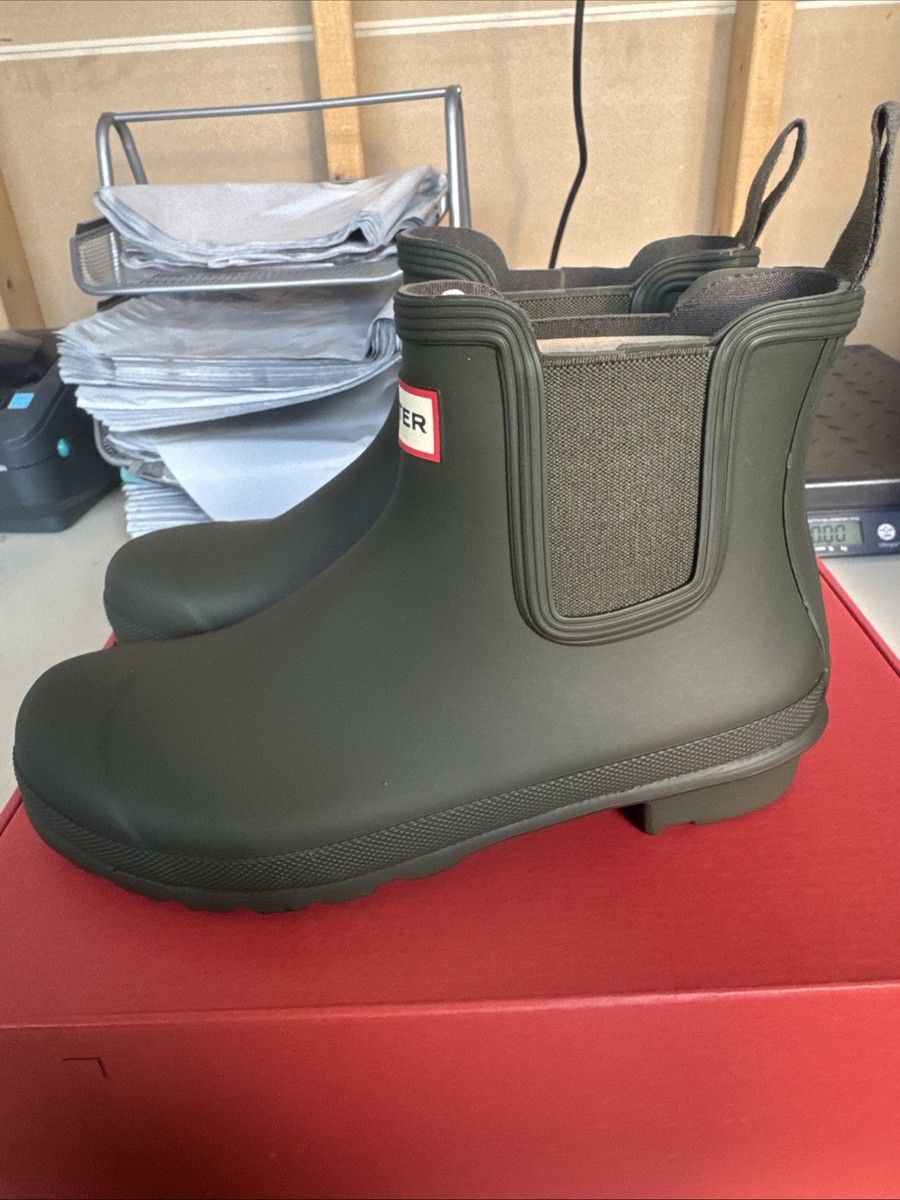 Hunter Chelsea Boot, Size 7 - Black for sale online | eBay
